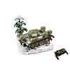 Sluban Power Bricks M38-B7072 R/C T34/76 (1942) Tank na diaľkové ovládanie