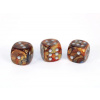 Chessex Sada 12 kociek D6 - Lustrous Gold / Silver (Chessex)