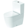 DURAVIT ME by Starck WC misa kombi s hlbokým splachovaním, Vario odpad, 370 x 650 mm, biela, s povrchom HygieneGlaze, 2170092000