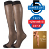 Lady B Nylon 20 Den Silónové podkolienky - 5 párov BM000000615800100110 nero UNI