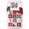 Vianočné obliečky Minnie a Mickey Šťastné a Veselé