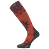 LASTING merino lyžiarske podkolienky SWV, hnedé Veľkosť: S/34-37