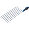 Skrutkovače TORX a TORX Plus T10-T40, predĺžené, vymeniteľné stopky, sada 8 dielov - BGS 2325