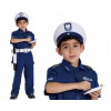 Kostým pre chlapca- Kostým 104 cm, policajt Masguise (Cestný policajt 104 Drogówka karneval kostým)