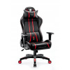 Herné kreslo Diablo Chairs X-One 2.0 ekokoža čierno-červené