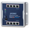 Planét priemyselný plochý switch 8x 1Gb, 8x PoE 30/120W, 48-56V, IP30, -20/60st, fanless