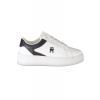 Biele dámske športové tenisky Tommy Hilfiger modrá | biela 41 Tommy Hilfiger 8720646939565