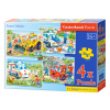 Castorland Puzzle Autá, 29x19,7 cm, 8,12,15,20 častí