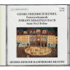HÄNDEL-BACH: Chamber works (CD)
