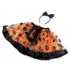 Karnevalový kostým - Halloween, čarodějnice Varianta: Oranžová, Balení: 1 sada
