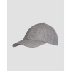 Ľanová šiltovka Varsity Linen Legacy Structured Sivá