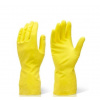 Rukavice ochranné žlté Comfort, veľ. S - 1 pár (Upratovací program)