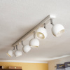 SOLLUX LIGHTING Stropné bodové svetlá Flame, biele, 6-plameňové - LW.0442