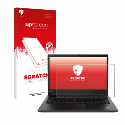Čirá ochranná fólie upscreen® Scratch Shield pro Lenovo ThinkPad T495 Touch (Ochranná fólie na displej pro Lenovo ThinkPad T495 Touch)