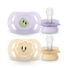 Philips AVENT Cumlík Ultrastart obrázok 0-2m dievča 2 ks Varianta: Philips AVENT Cumlík Ultrastart obrázok 0-2m dievča 2 ks