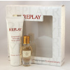 Replay Jeans Original! For Her, Toaletná voda 20ml + 100ml Telové mlieko pre ženy