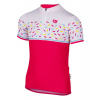 ETAPE dětský dres RIO, růžová/bílá 152-158