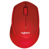 Logitech Wireless M330 Silent Plus červená 910-004911