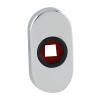 Rozeta ku kľučke FT - Rozeta R - POD KĽUČKU - 60 x 30 mm CHL - chróm lesklý (F04) | MP-KOVANIA.sk