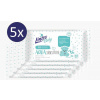 LINTEO Vlhčené obrúsky Baby AQUA Sensitive 5 x 48 ks