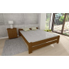 ComfortMatrace Zvýhodnený set; MATRACE+Posteľ z masívu borovice HELENA+rošt ZADARMO Rozměr: 180x200 cm, Barva: dub, Model matrace: GOLTEX 20cm 2ks 90x200cm