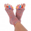 Happy Feet Adjustačné ponožky Multicolor, veľkosť L (43-46)