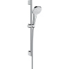 Hansgrohe CROMA SELECT E 1jet, sprchová sada, 0,65 m, biela / chróm, 26584400
