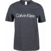 Calvin Klein S/S CREW NECK tmavo sivá,biela Dámske tričko M