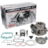 CYLINDER WORKS 20009-K02 CYLINDER WORKS CYLINDER COMPLETE YAMAHA YZ 250 '99-'25 2T, FANTIC XX 250 '22-25 (66,40 MM) NICASIL ( T