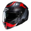 Hjc I91 CARST BLACK/RED Čeľusťová prilba
