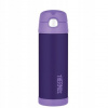 Detská termoska so slamkou Thermos 0,47 l, fialová