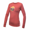 Dámske tričko dl.rukáv SENSOR MERINO ACTIVE TRIGLAV terracotta S