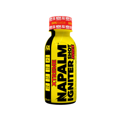 Fitness Authority Xtreme Napalm Igniter Shot Juice 120ml Mango