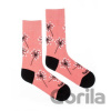 Ponožky Zaláskovaná púpava ružová M - Fusakle.sk