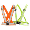 Reflexný elastický KRÍŽ CROSS BELT Veľkosť: UNI, Farebnosť: Žltá reflexná