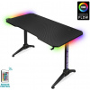 Connect IT NEO+ herný stôl s RGB podsvietením, čierny (CGD-2020-BK) CGD-2020-BK