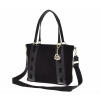 Dámska shhoper kabelka Laura Biaggi čierna