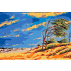 Vymalujsisam.sk Maľovanie podľa čísiel - Opustená pláž Veľkosť: 40x60cm, Rám: Bez rámu, iba zrolované plátno