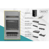 DIGITUS Digitus DN-10-SET-3-B rack 12U Nástenný regál Čierna (DN-10-SET-3-B)
