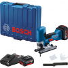 Bosch Akumulátorová priamočiara píla GST 185-LI S Professional, kufor, 2x aku 4 Ah 06015B2022