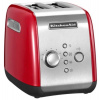 KitchenAid 5KMT221EER topinkovač, 2 otvory, celokovový, 7 stupňů, udržování teploty, jednostranné opékání, červený (5KMT221EER)