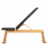 NOHrD WeightBench Oak (Dub) Genuine Leather Black