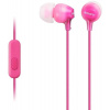 Slúchadlá Sony MDR-EX15AP ružová (MDREX15APPI.CE7)