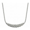 Elegantný náhrdelník Crystal silver st452 bižutéria (Elegantný náhrdelník Crystal silver st452 bižutéria)