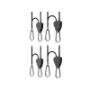 AC Infinity Heavy-Duty Adjustable Rope Clip Hanger, Two Pairs