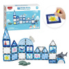 Magnetická stavebnica Window Art Ocean 40ks – Magnetic Tiles