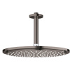 Grohe Rainshower horná sprcha so sprchovacím ramenom 31x31 cm okrúhly Hard Graphite 26067A00