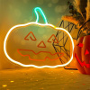 AppleMix Neónové svetlo / dekorácia FOREVER PLEXI LED PUMPKIN WITH STOP - oranžovo-zelená