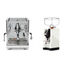 ECM Technika V Profi PID + Eureka Mignon Perfetto, CR white