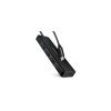Axagon HUE-C1C cestovní čtyřportový USB-C 5Gbps hub/USB-C konektor pro externí napájení/kabel 19 cm